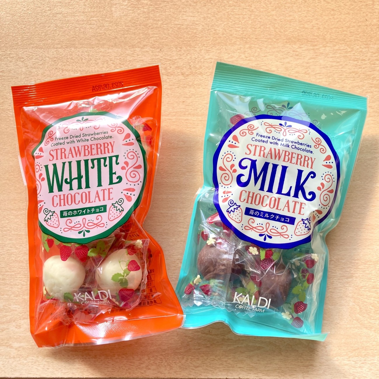 カルディ】1コインで買える「イチゴ×チョコ」のおいし～いお菓子3選！｜コラム｜eltha(エルザ)