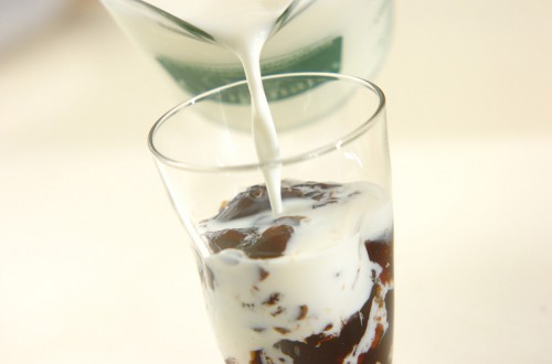 コーヒーゼリー牛乳の作り方3