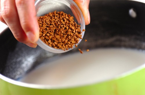 ミルクコーヒーゼリーの作り方1