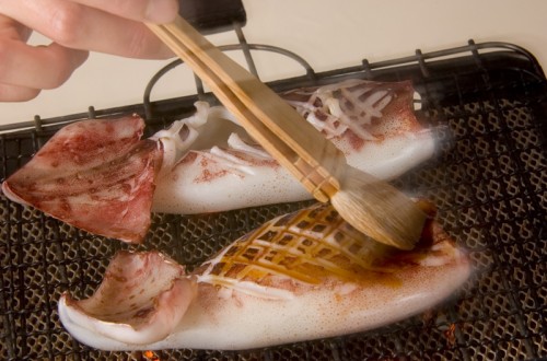 焼きイカの作り方3
