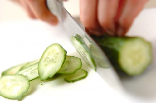 さっぱりツルツル!韓国冷麺の下準備2