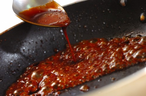 冷凍卵の月見つくねの作り方5