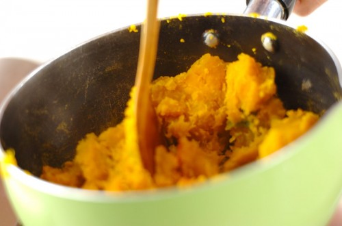 かぼちゃの魅力!おすすめレシピ チーズおやき 甘くてもちもちの作り方2