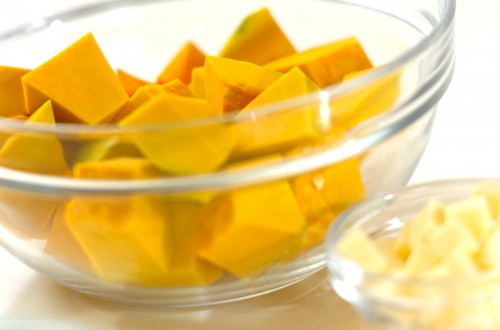 かぼちゃの魅力!おすすめレシピ チーズおやき 甘くてもちもちの下準備1