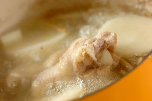 鶏手羽元で作る!あったかサムゲタン風煮込みの作り方1