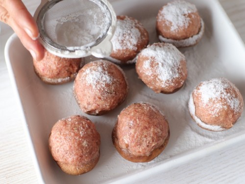 うまみじゅわーっと!しいたけ肉詰め 黄身添えの作り方3