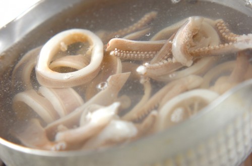 イカのオイスター炒めの作り方1