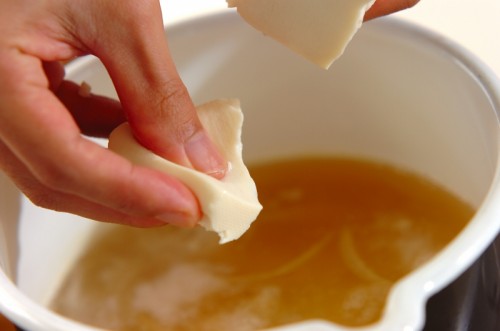 おろし長芋の汁の作り方2