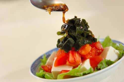 豆腐サラダ たった10分で完成 万能ダレで簡単おいしく by近藤 瞳さんの作り方1