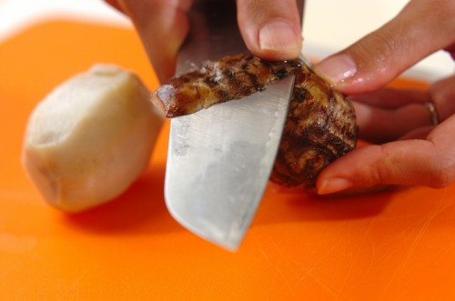 里芋のすり流しの作り方1