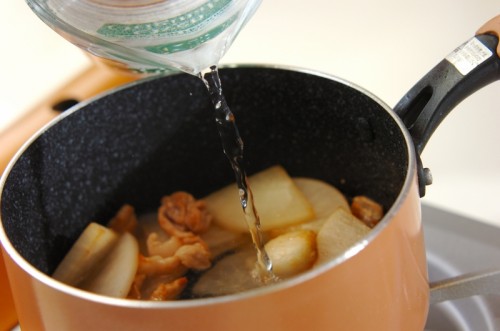 塩豚汁の作り方1