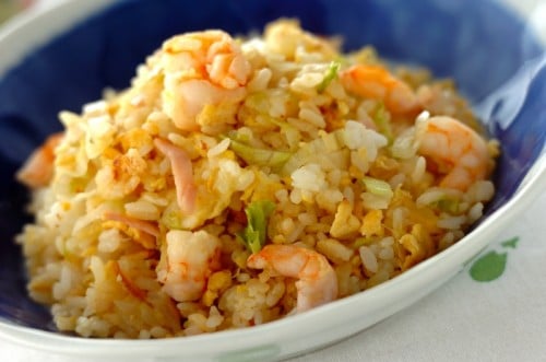 ぷりぷりエビを味わう!基本のチャーハン by 森岡 恵さん