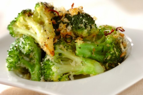 ブロッコリーのガーリックソテー