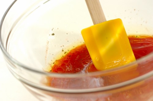 ささ身とトマトの冷製スパゲティーの作り方4