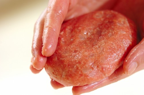 アボカドのせハンバーグの作り方2