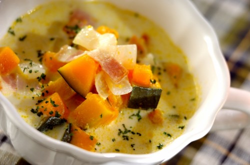 濃厚!かぼちゃスープ ミキサーなしで絶品の味わい by杉本 亜希子さん