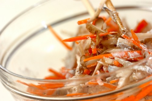 お箸が止まらない!ゴボウのサクサク揚げ by 杉本 亜希子さんの作り方2