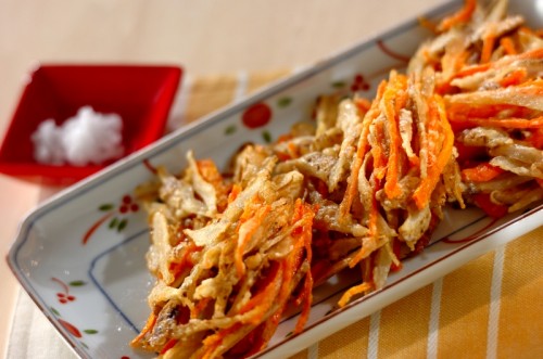 お箸が止まらない!ゴボウのサクサク揚げ by 杉本 亜希子さん