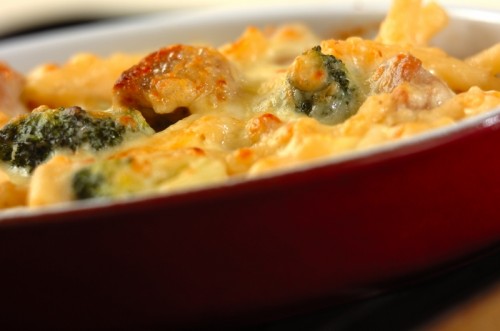 フライパンひとつで簡単!チキンマカロニグラタンの作り方5