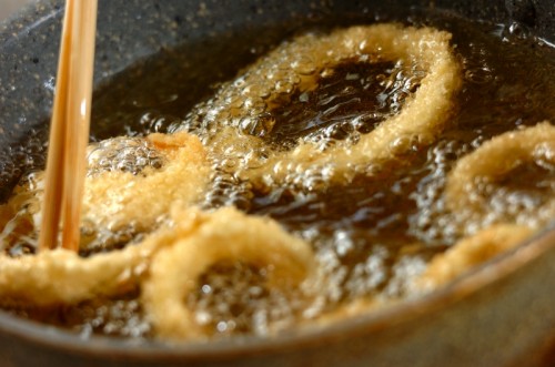 オニオンリングの作り方2