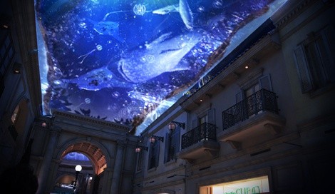 B[iXtH[giE]j́wVenusFort Christmas Projection Mapping 2015uVenus Stariumvx