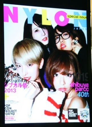 Beꂽʐ^̏ŉHwNYLON JAPANx̕\