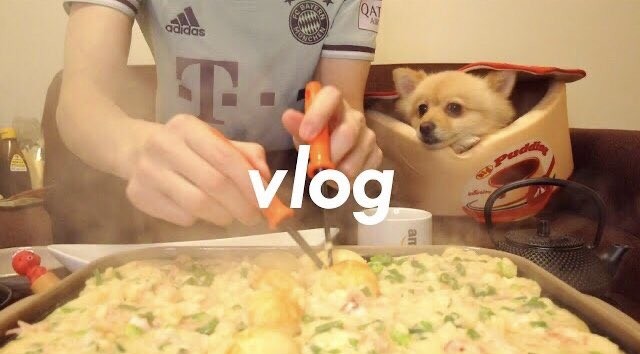 �|������Ƃ̐H�����i��Vlog�Ƃ��Ĕ��M