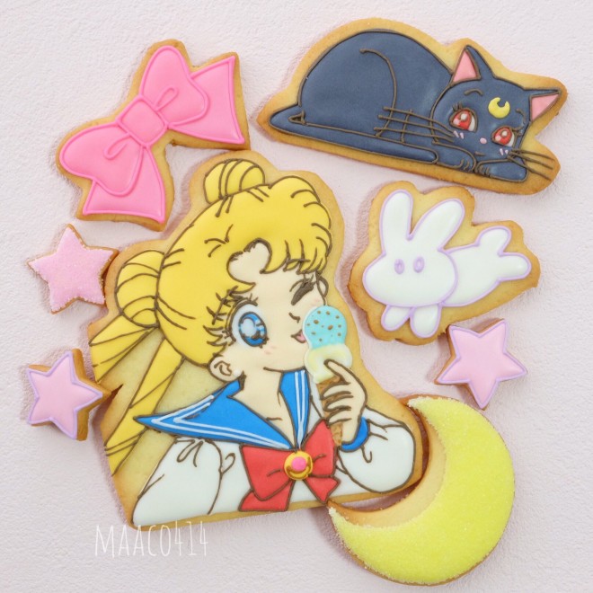 �w�Z�[���[���[���x���삤�����ƃ��i�̃A�C�V���O�N�b�L�[�i�摜�񋟁F�܂�Ȃ��ʂ�����j