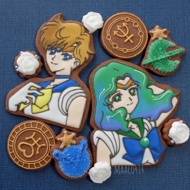 �Z�[���[���[���E���k�X�ƃl�v�`���[���̃A�C�V���O�N�b�L�[�i�摜�񋟁F�܂�Ȃ��ʂ�����j