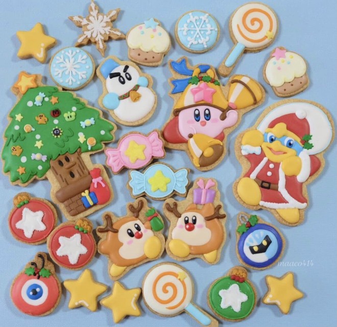 �N���X�}�X�d�l�̃J�[�r�B�̃A�C�V���O�N�b�L�[�i�摜�񋟁F�܂�Ȃ��ʂ�����j