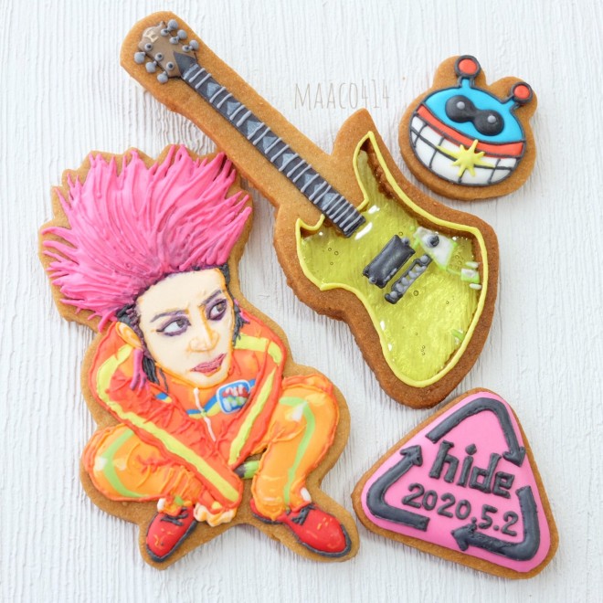 hide�̃A�C�V���O�N�b�L�[�i�摜�񋟁F�܂�Ȃ��ʂ�����j