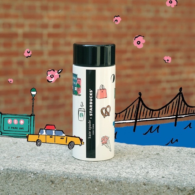 XeX{g kate spade New York Cityscape 355ml@4,400