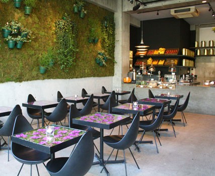 表参道 花や緑に囲まれたカフェ Nicolai Bergmann Nomu Eltha エルザ